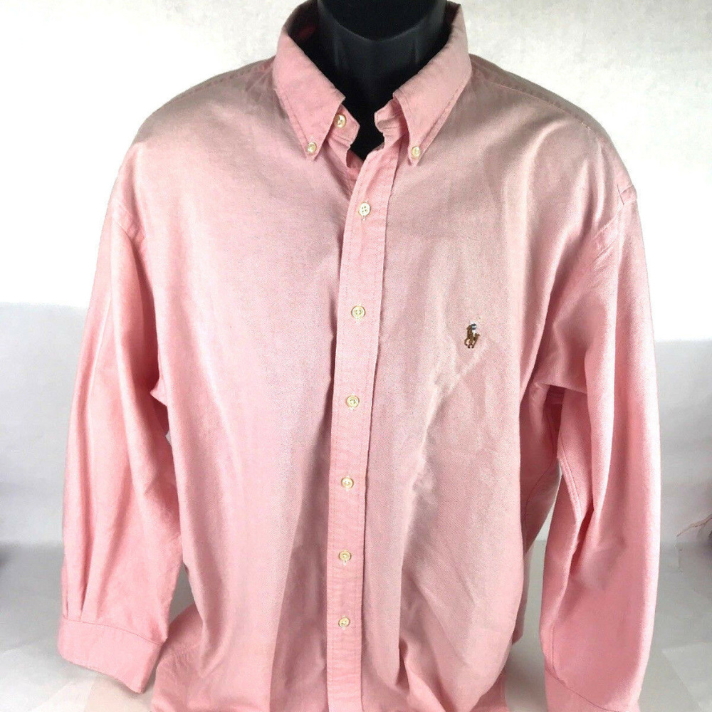 POLO RALPH LAUREN Classic Fit Button Down Sz 17